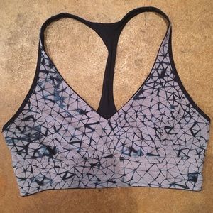 Lululemon Reversible Blue Tie-Dye Bra